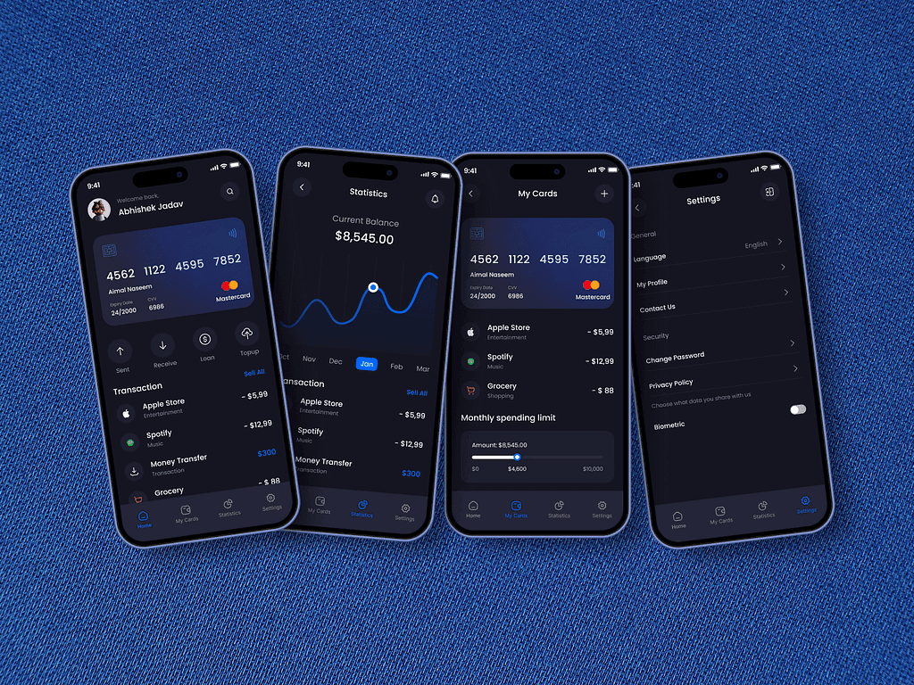 Fintech Payment & Digital Banking App